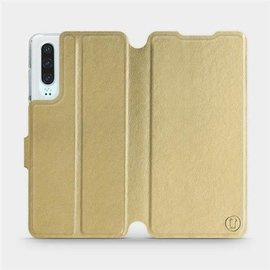 Hülle für Huawei P30 - Farbe Gold&Orange