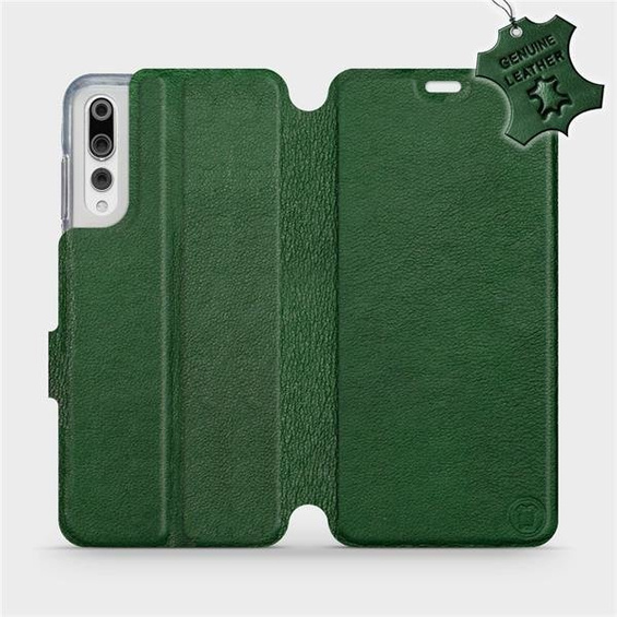 Hülle für Huawei P20 Pro - Farbe Green Leather