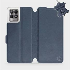Hülle für Realme 8i - Farbe Blue Leather