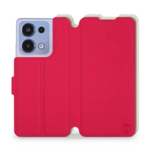 Hülle für Xiaomi POCO M6 Pro - Farbe Rot mit Platin