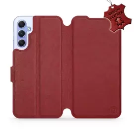 Hülle für Samsung Galaxy A34 5G - Farbe Dark Red Leather