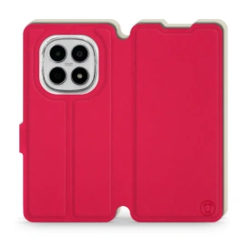 Hülle für Xiaomi Redmi Note 15 4G - Farbe Rot mit Platin