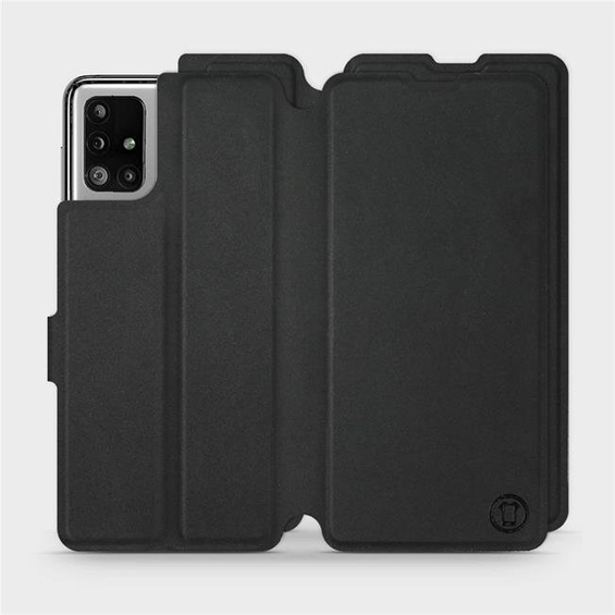 Hülle für Samsung Galaxy M51 - Farbe Schwarz mit Schwarz