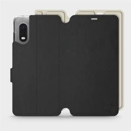 Hülle für Samsung Galaxy Xcover Pro - Farbe Schwarz mit Platin