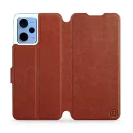 Hülle für Xiaomi Redmi Note 12 5G - Farbe Brown&Orange