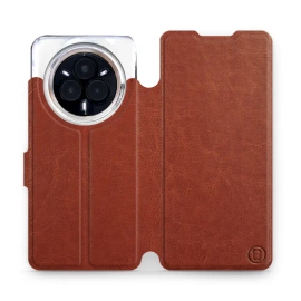 Hülle für Realme 14 Pro 5G - Farbe Brown&Orange