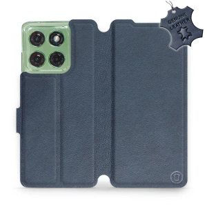 Hülle für Motorola Edge 60 - Farbe Blue Leather