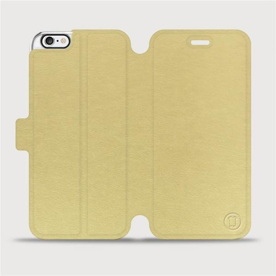Hülle für Apple iPhone 6 - Farbe Gold&Orange