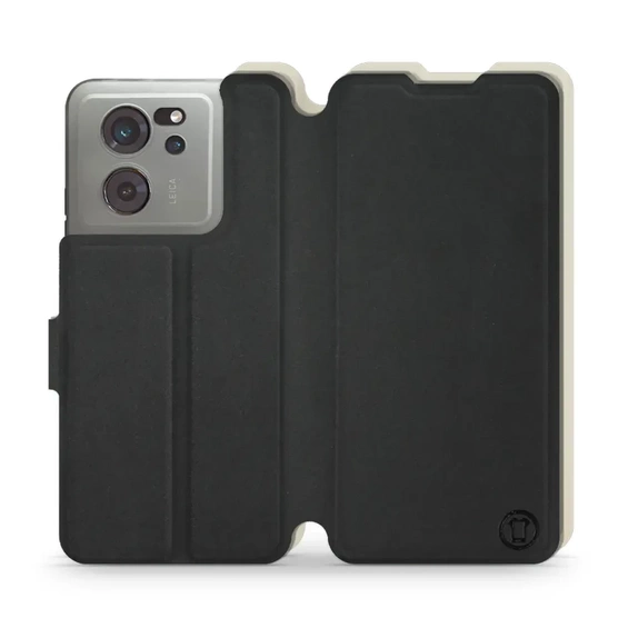 Hülle für Xiaomi 13T - Farbe Schwarz mit Platin