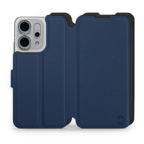 Hülle für OPPO Reno 14 5G - Farbe Marine mit Schwarz