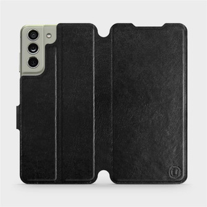 Hülle für Samsung Galaxy S21 FE - Farbe Black&Orange