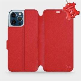 Hülle für Apple iPhone 12 Pro Max - Farbe Red Leather