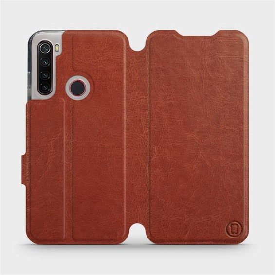 Hülle für Xiaomi Redmi Note 8 2021 - Farbe Brown&Gray