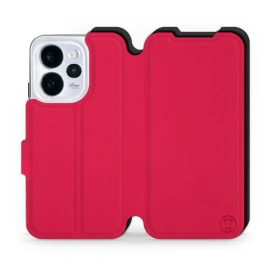 Hülle für OPPO Reno 15 pro - Farbe Rot mit Schwarz