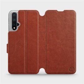 Hülle für Huawei Honor 20 - Farbe Brown&Orange