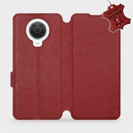 Hülle für Nokia G20 - Farbe Dark Red Leather