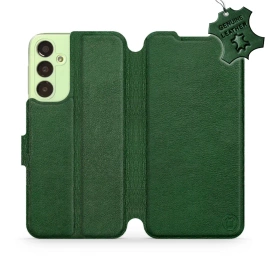 Hülle für Samsung Galaxy A24 - Farbe Green Leather