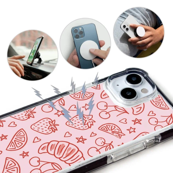 Hülle MagSafe Elite Bumper für Apple iPhone 17 - Farbe DP86D