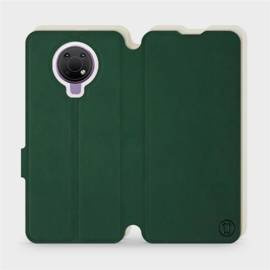 Hülle für Nokia G10 - Farbe Grün mit Platin