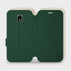 Hülle für Samsung Galaxy J5 2017 - Farbe Grün mit Platin