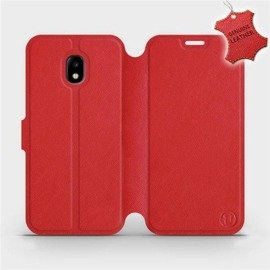 Hülle für Samsung Galaxy J3 2017 - Farbe Red Leather