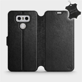 Hülle für LG G6 - Farbe Black Leather
