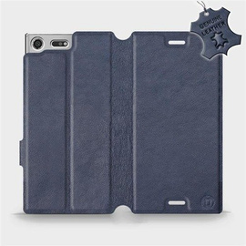 Hülle für Sony Xperia XZ Premium - Farbe Blue Leather
