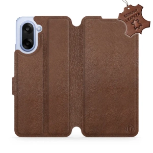 Hülle für OnePlus Nord CE5 - Farbe Brown Leather