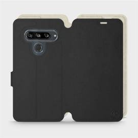 Hülle für LG G8s ThinQ - Farbe Schwarz mit Platin