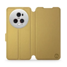 Hülle für Huawei Honor Magic5 Pro 5G - Farbe Gold&Orange