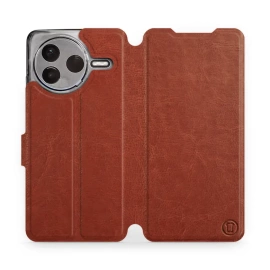 Hülle für Xiaomi POCO F7 Pro 5G - Farbe Brown&Gray