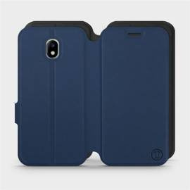 Hülle für Samsung Galaxy J3 2017 - Farbe Marine mit Schwarz