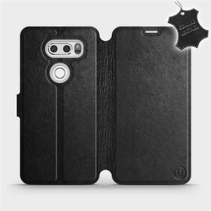 Hülle für LG V30 - Farbe Black Leather