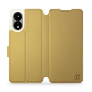 Hülle für OPPO A38 - Farbe Gold&Orange