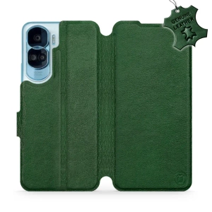 Hülle für Huawei Honor 90 Lite - Farbe Green Leather