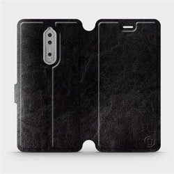 Hülle für Nokia 8 - Farbe Black&Orange