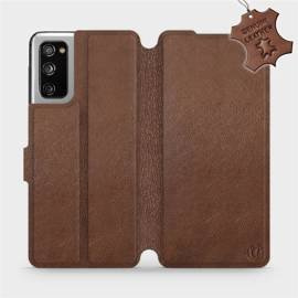 Hülle für Samsung Galaxy S20 FE - Farbe Brown Leather