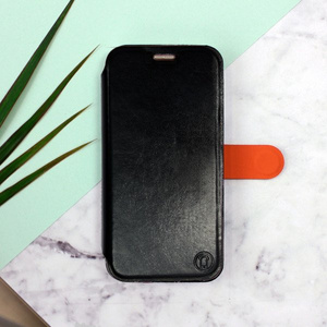 Hülle für Huawei Honor 8X - Farbe Black&Orange