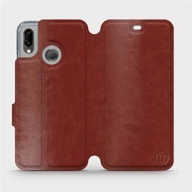 Hülle für Huawei P20 Lite - Farbe Brown&Orange