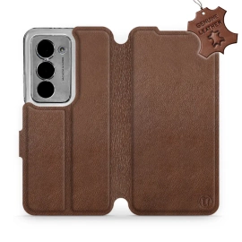 Hülle für Xiaomi Redmi 15 - Farbe Brown Leather