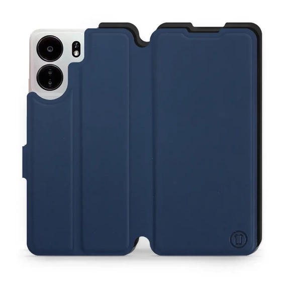 Hülle für Xiaomi POCO C65 - Farbe Marine mit Schwarz