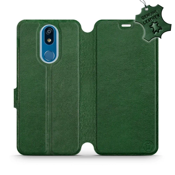 Hülle für LG K40 - Farbe Green Leather