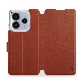 Hülle für Xiaomi Redmi Note 14 4G - Farbe Brown&Gray
