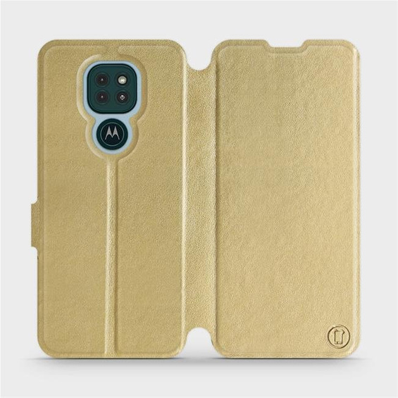 Hülle für Motorola Moto G9 Play - Farbe Gold&Gray