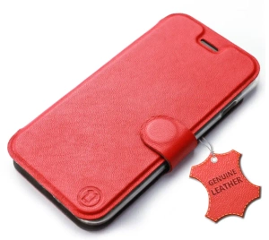 Hülle für Apple iPhone 8 - Farbe Red Leather