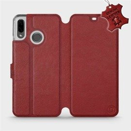 Hülle für Huawei Nova 3 - Farbe Dark Red Leather
