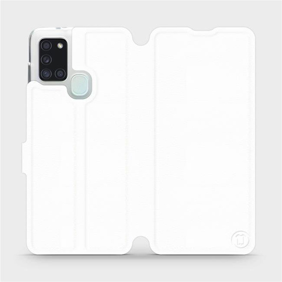 Hülle für Samsung Galaxy A21S - Farbe White&Orange