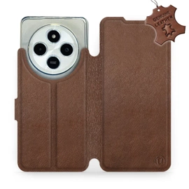 Hülle für Xiaomi POCO C75 - Farbe Brown Leather