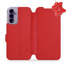 Hülle für Samsung Galaxy A14 5G - Farbe Red Leather