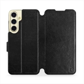 Hülle für Samsung Galaxy S24 FE - Farbe Black&Orange